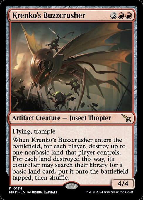 Krenko's Buzzcrusher (mkm) (136)
