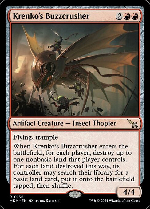 Krenko's Buzzcrusher (mkm) (136)