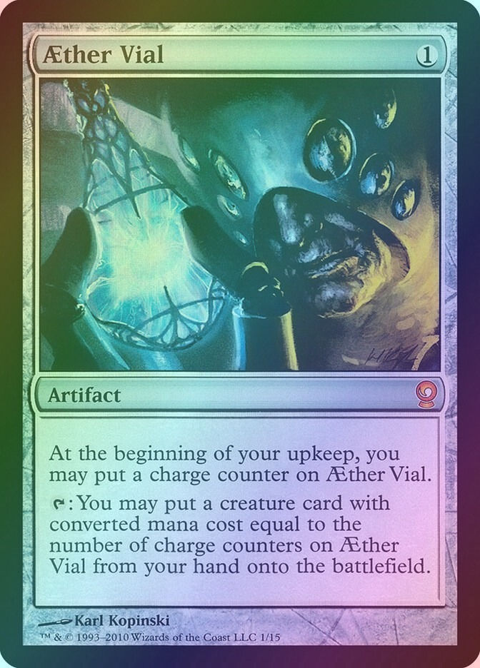 Aether Vial (V10) (1) / Foil