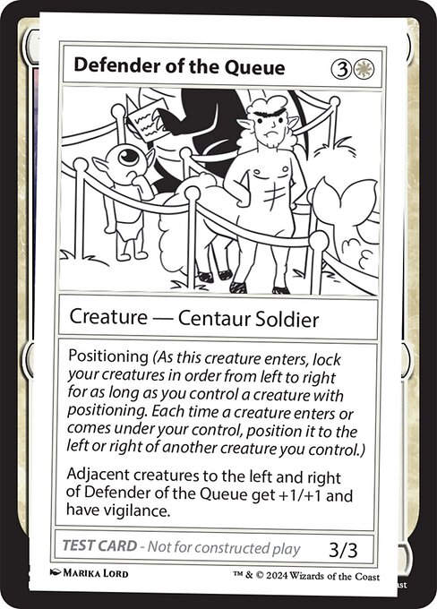 Defender of the Queue (MB2) (276)