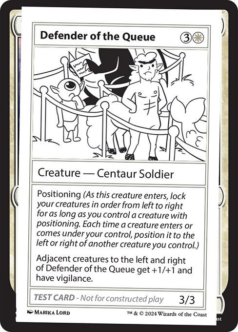 Defender of the Queue (MB2) (276)