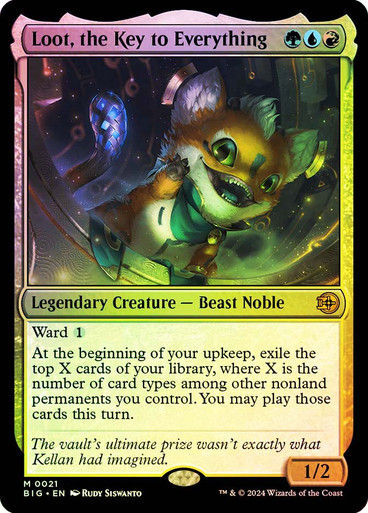 Loot, the Key to Everything (BIG) (21) / Foil