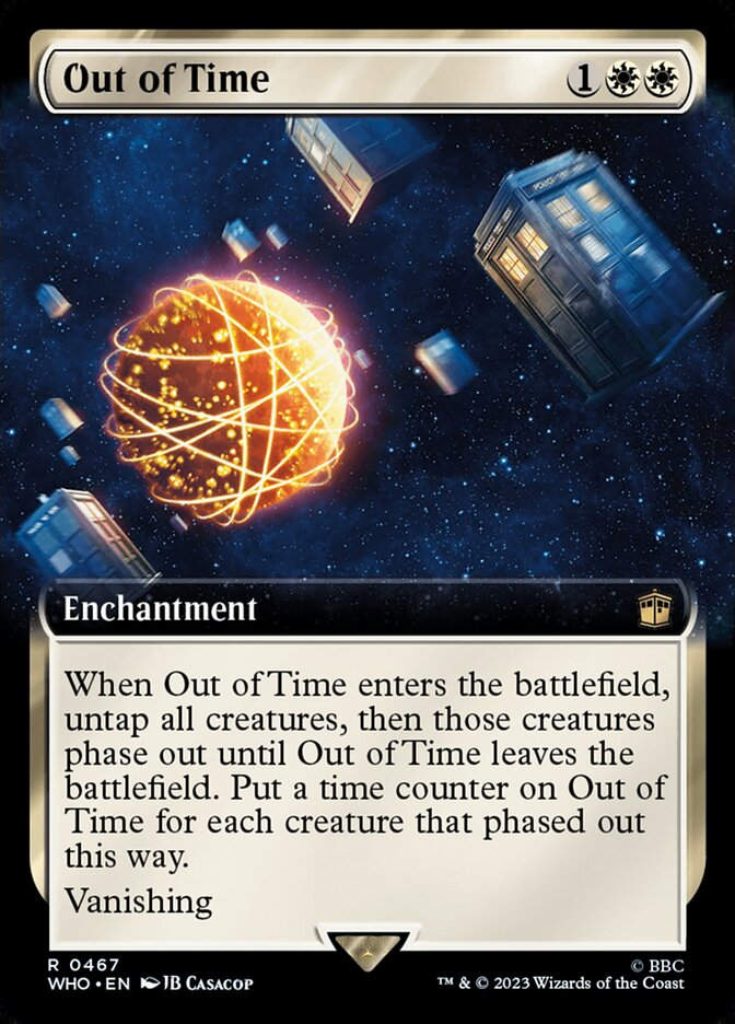 Out of Time (WHO) (467) / Extended Art