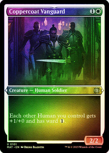 Coppercoat Vanguard (MAT) / Foil Etched
