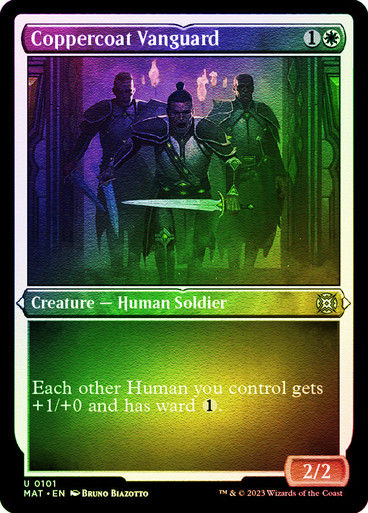 Coppercoat Vanguard (MAT) / Foil Etched