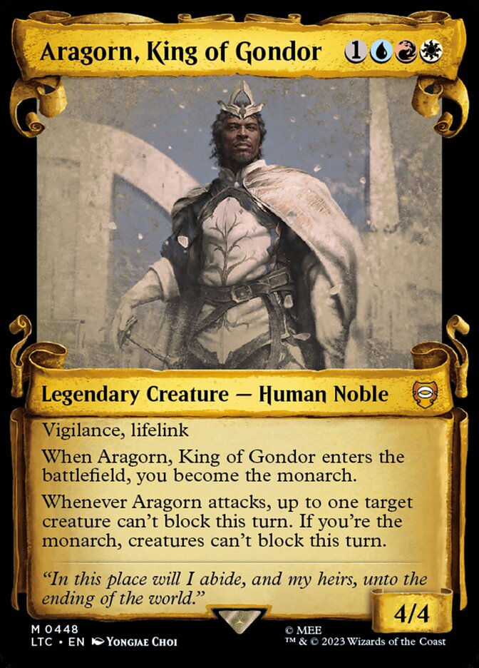 Aragorn, King of Gondor (LTC) (448) / Showcase