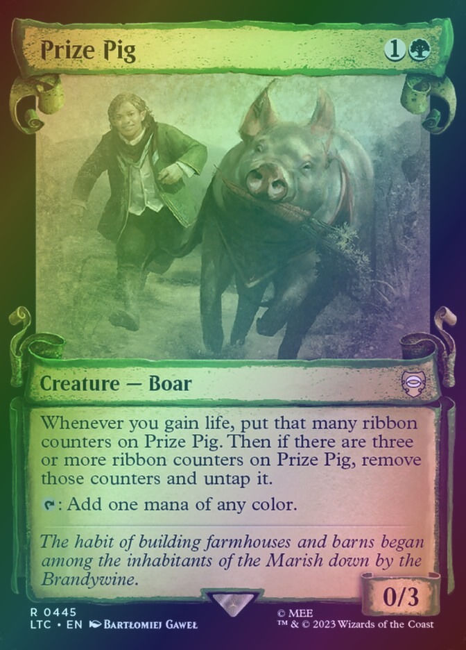 Prize Pig (LTC) (445) / Showcase / Foil