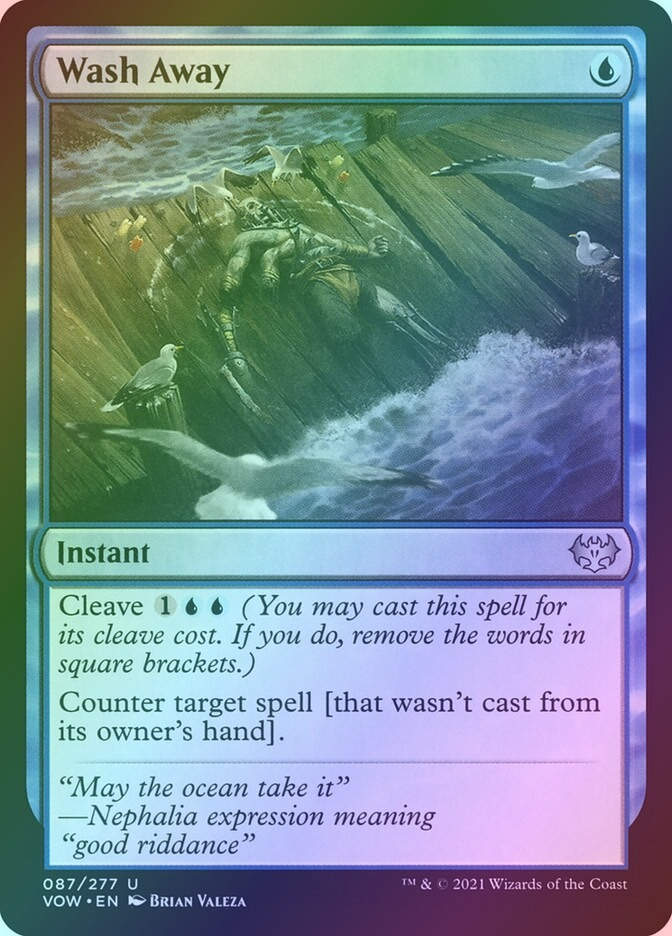 Wash Away (VOW) (87) / Foil