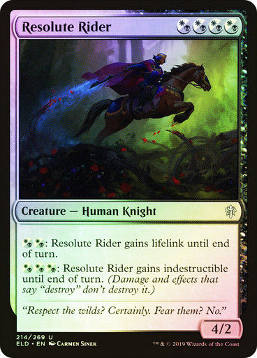 Resolute Rider (ELD) (214) / Foil
