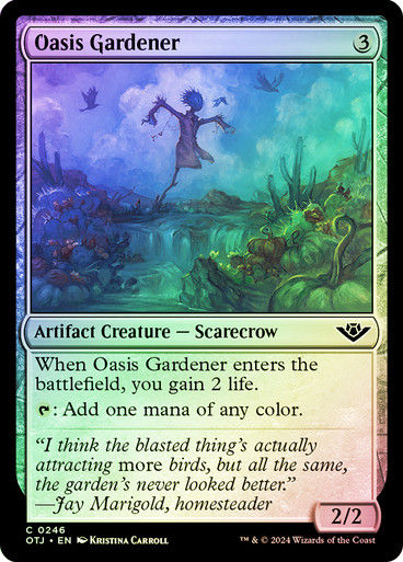 Oasis Gardener (otj) (246) / Foil