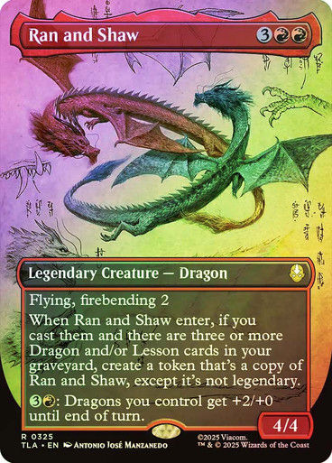 Ran and Shaw (TLA) (325) / Borderless / Foil