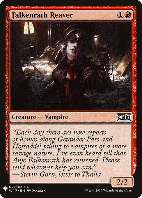 Falkenrath Reaver (PLST) (W17-21)