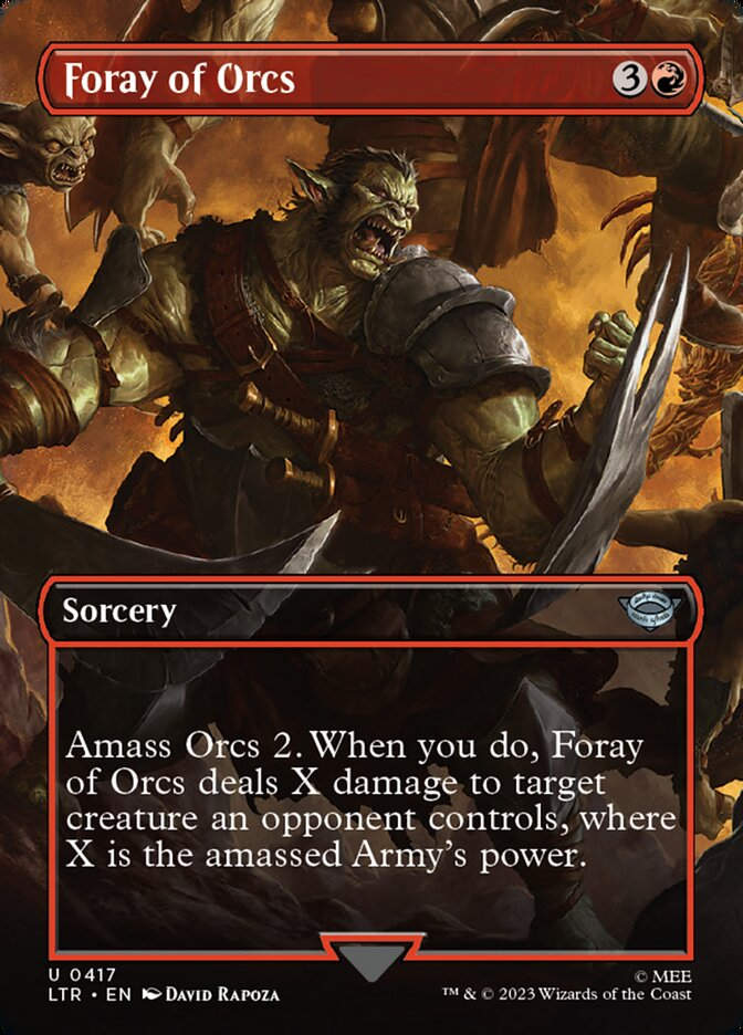 Foray of Orcs (LTR) (417) / Borderless