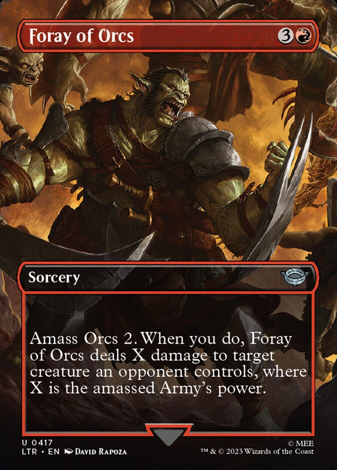 Foray of Orcs (LTR) (417) / Borderless