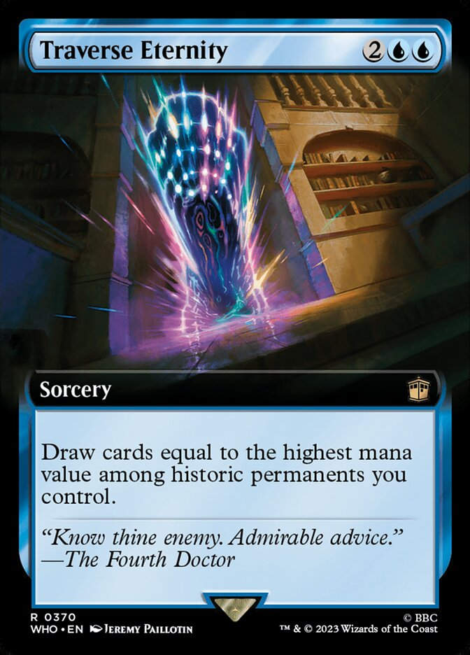 Traverse Eternity (WHO) (370) / Extended Art