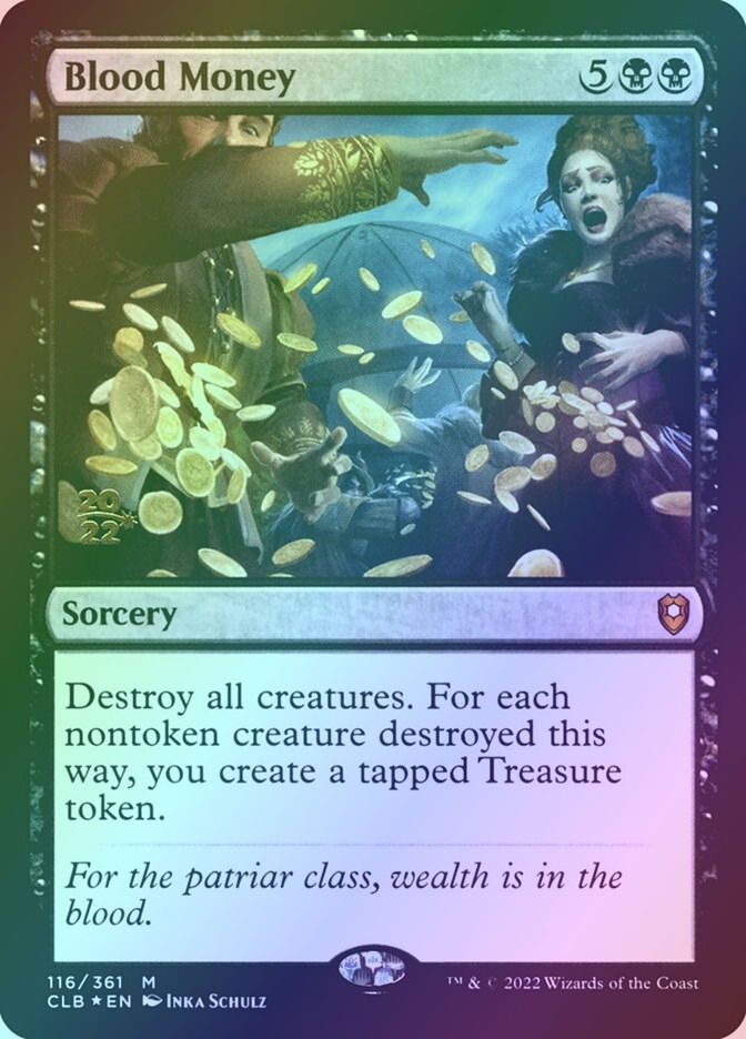 Blood Money (PCLB) (116s) / Foil
