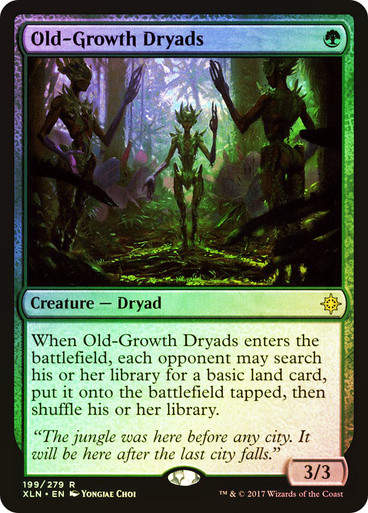 Old-Growth Dryads (XLN) (199) / Foil