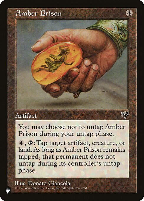 Amber Prison (PLST) (MIR-292)