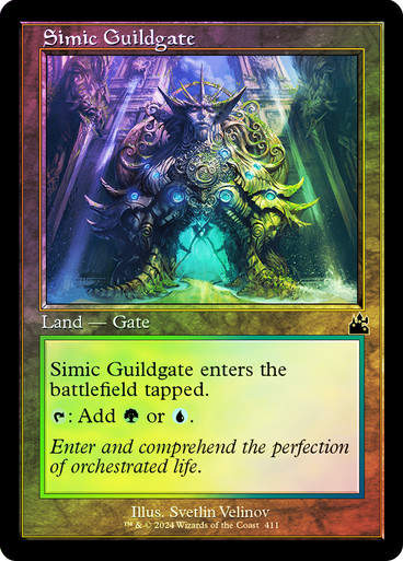 Simic Guildgate (rvr) (411) / Retro / Foil