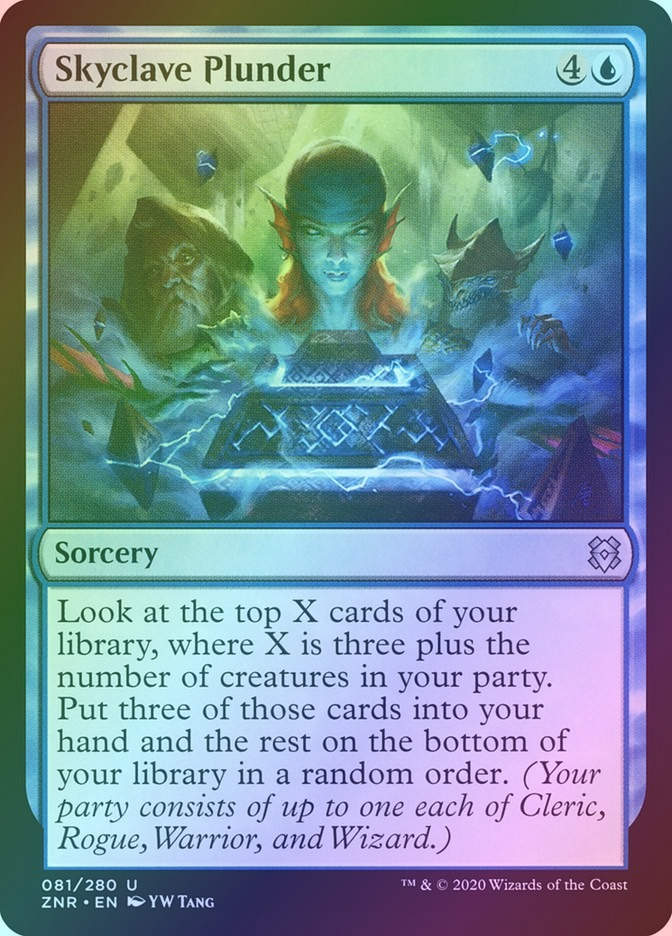 Skyclave Plunder (ZNR) (81) / Foil