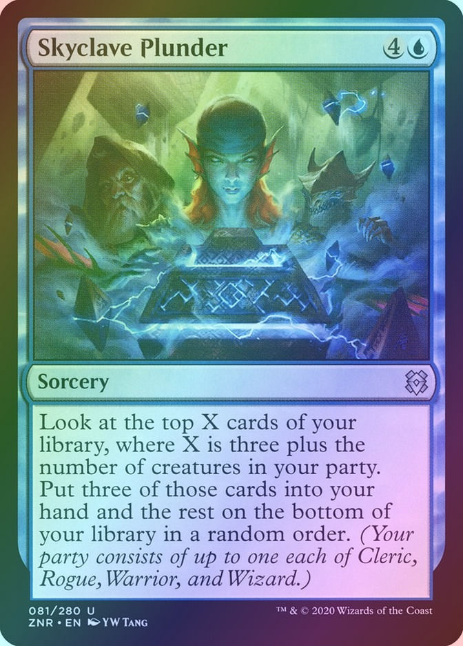 Skyclave Plunder (ZNR) (81) / Foil