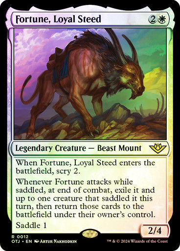 Fortune, Loyal Steed (otj) (12) / Foil