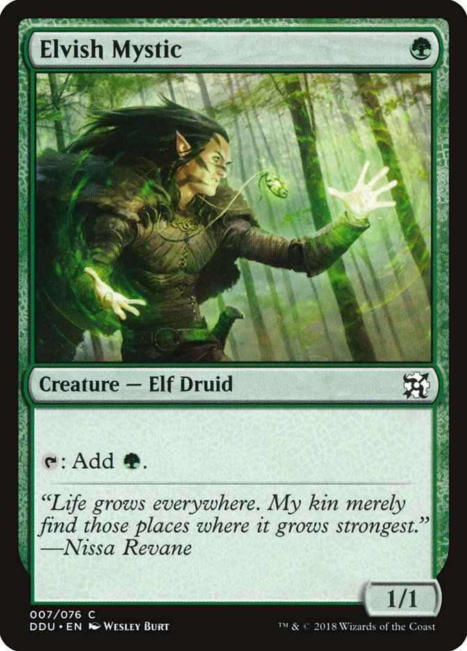 Elvish Mystic (ddu)