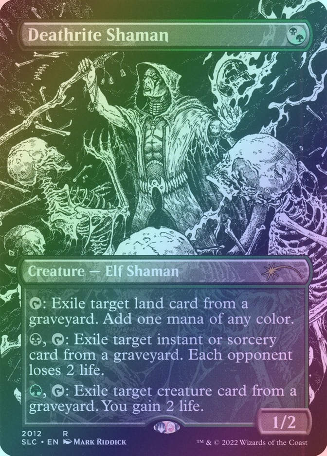 Deathrite Shaman (SLC) (2012) / Borderless / Foil