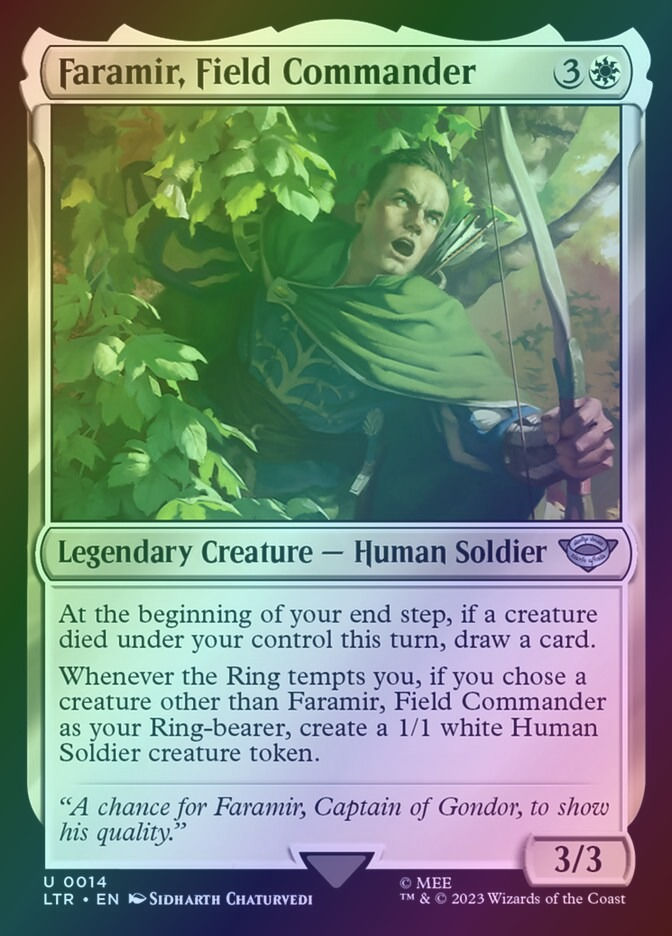 Faramir, Field Commander (LTR) (14) / Foil