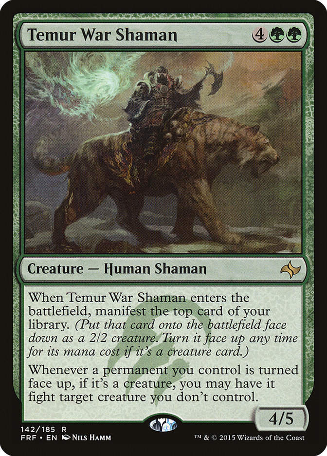 Temur War Shaman (FRF) (142)