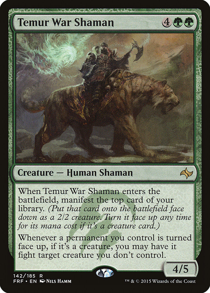 Temur War Shaman (FRF) (142)