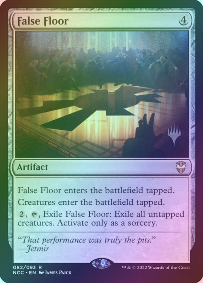 False Floor (PNCC) (82p) / Foil