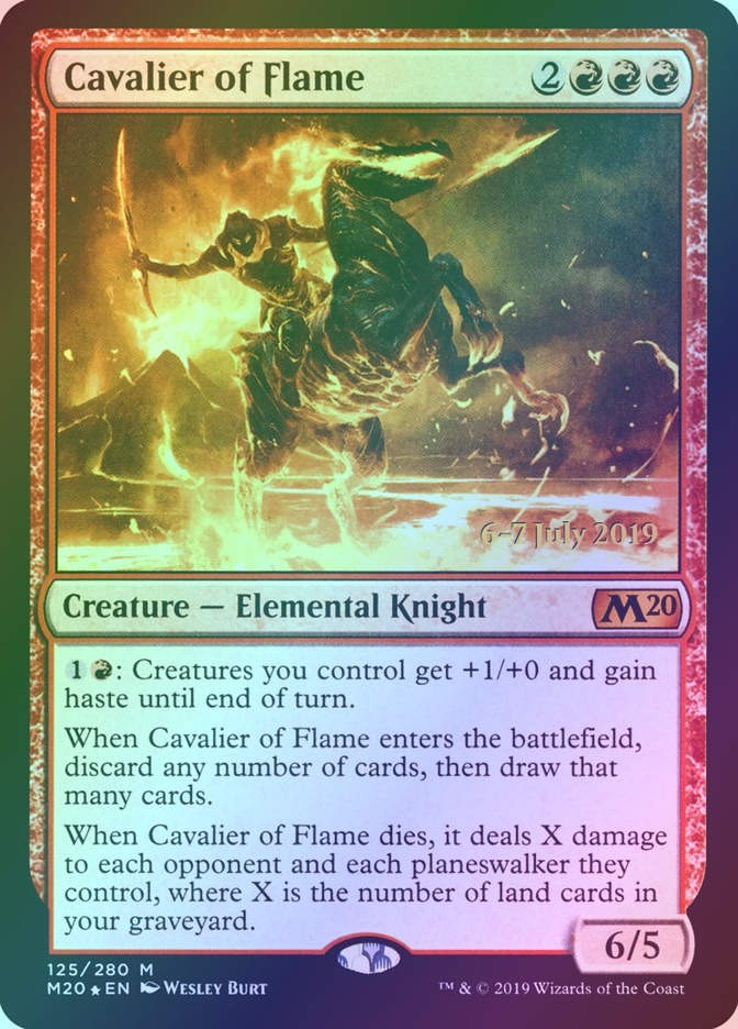 Cavalier of Flame (PM20) (125s) / Foil