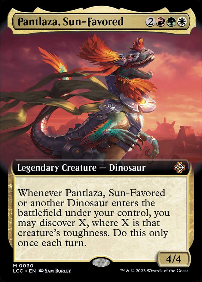 Pantlaza, Sun-Favored (LCC) (30) / Extended Art