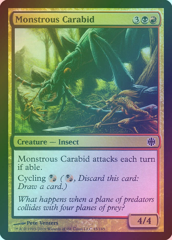 Monstrous Carabid (ARB) (43) / Foil