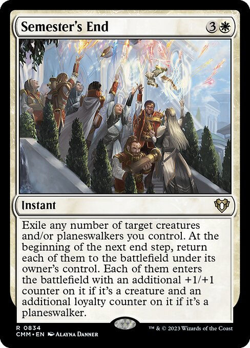 Semester's End (cmm) (Commander Deck)
