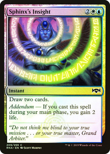 Sphinx's Insight (RNA) (209) / Foil