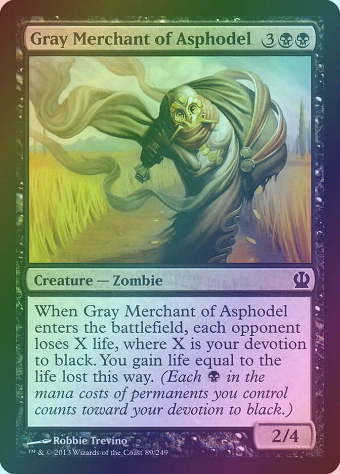 Gray Merchant of Asphodel (THS) (89) / Foil