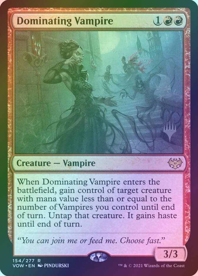 Dominating Vampire (PVOW) (154p) / Foil