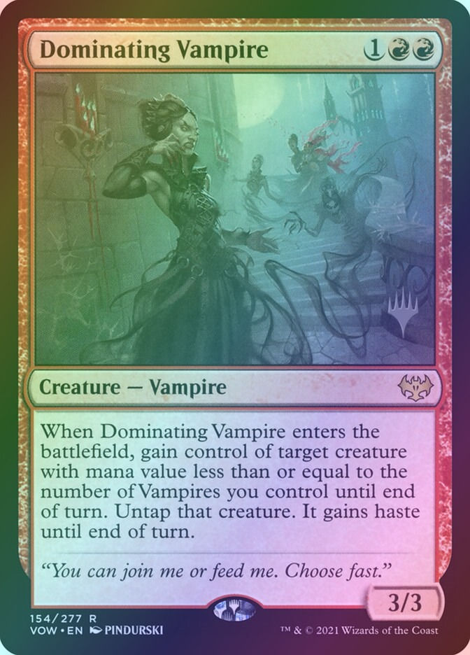 Dominating Vampire (PVOW) (154p) / Foil