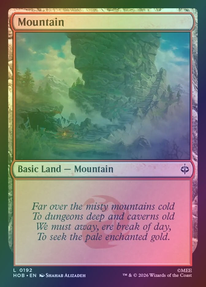 Mountain (HOB) (192) / Foil