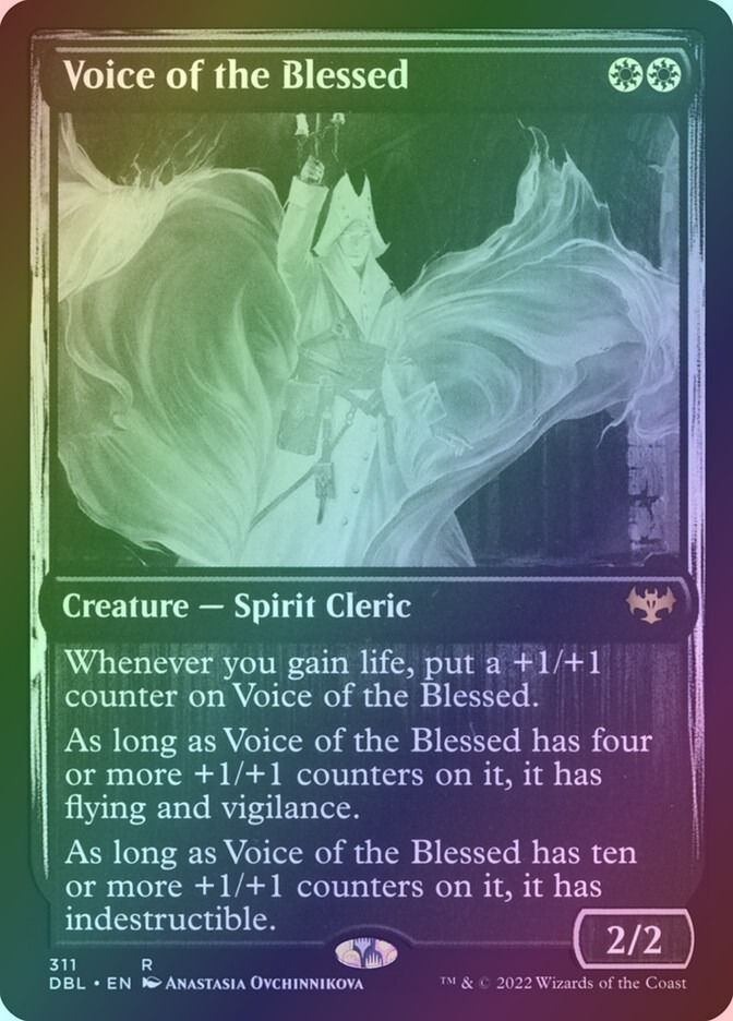 Voice of the Blessed (DBL) (311) / Foil