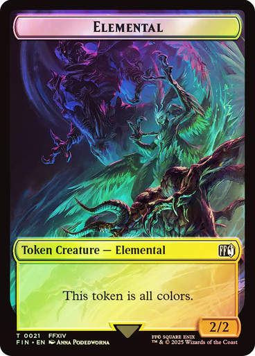 Elemental // Hero Token T09 (TFIN) / Foil