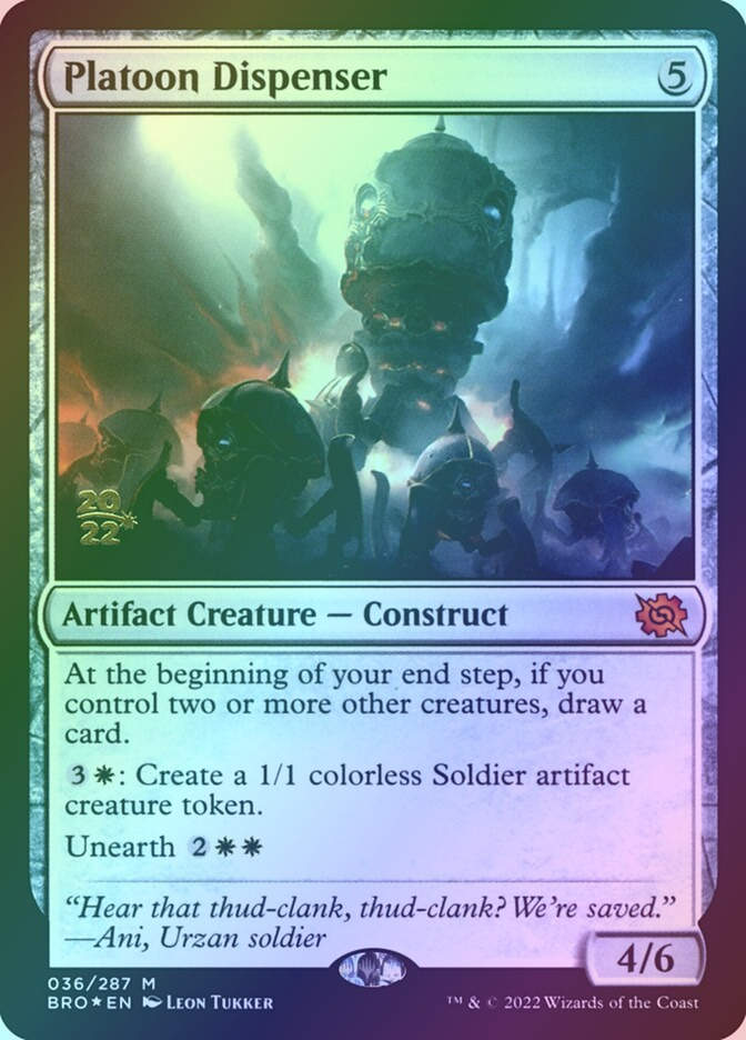 Platoon Dispenser (PBRO) (36s) / Foil