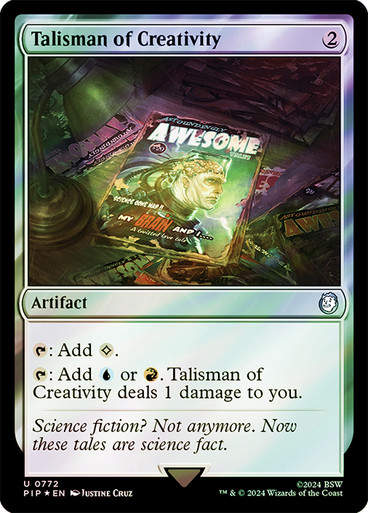 Talisman of Creativity (pip) (772) / Surge Foil