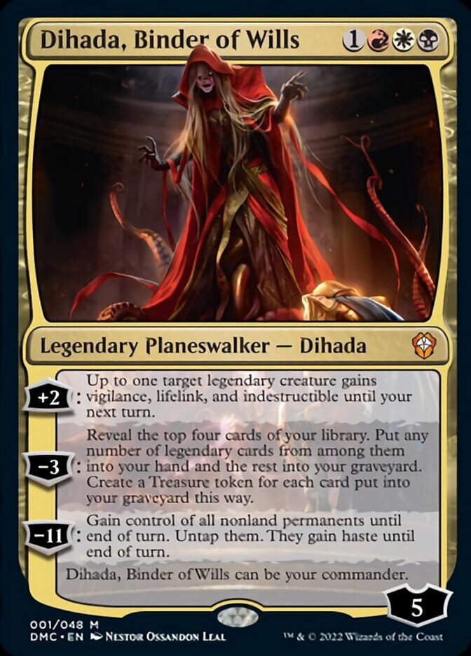 Dihada, Binder of Wills (DMC)