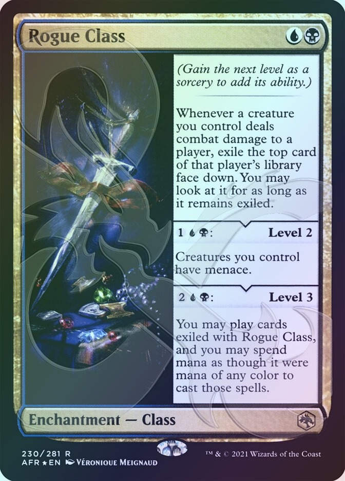 Rogue Class (PAFR) (230a) / Embossed Foil