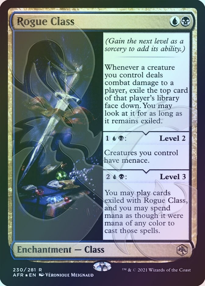 Rogue Class (PAFR) (230a) / Embossed Foil