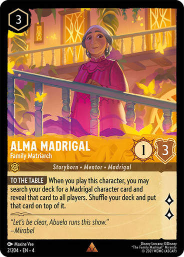 Alma Madrigal - Family Matriarch (LOR_URS)