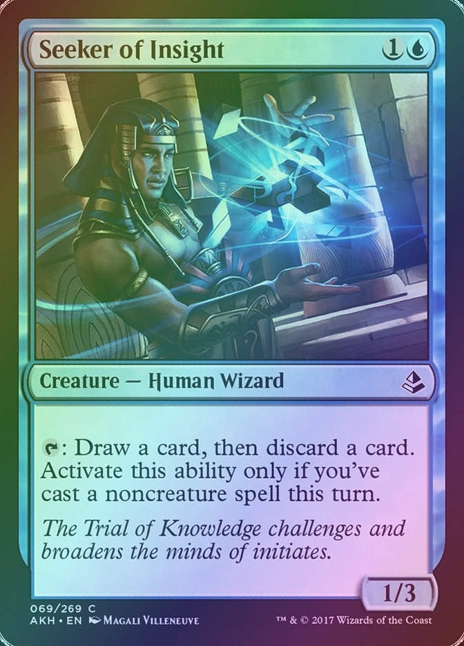 Seeker of Insight (AKH) (69) / Foil